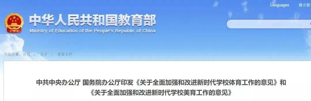 教育部:体育纳入高考!体育测试不合格者,或不予录取! 图片