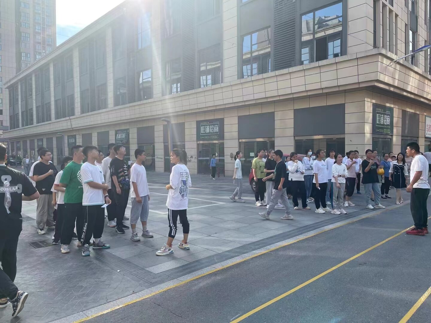 瑞火体育射阳县和阜宁县加盟校区举行中考体育全真电子仪器模拟测试